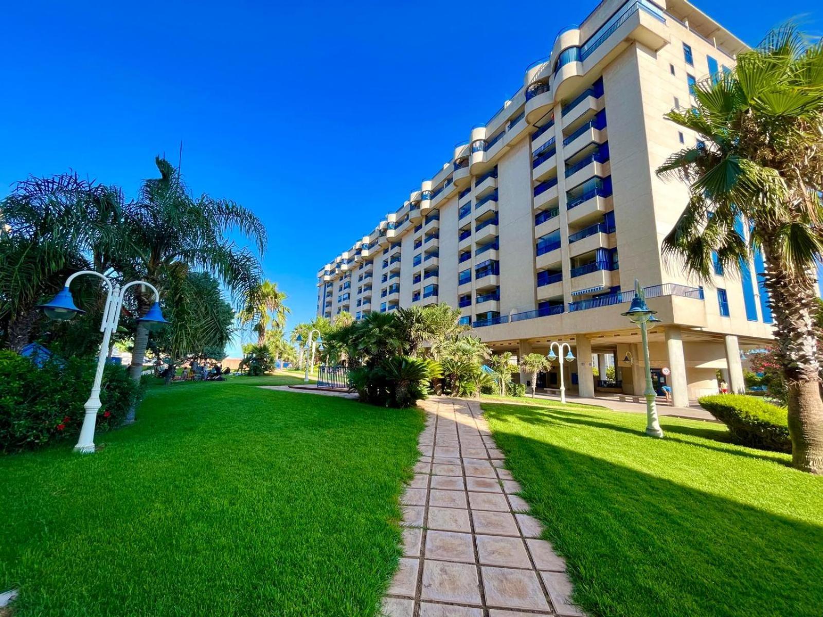 Blue Beach Apartment+Oceanview+Private Parking Valencia Kültér fotó