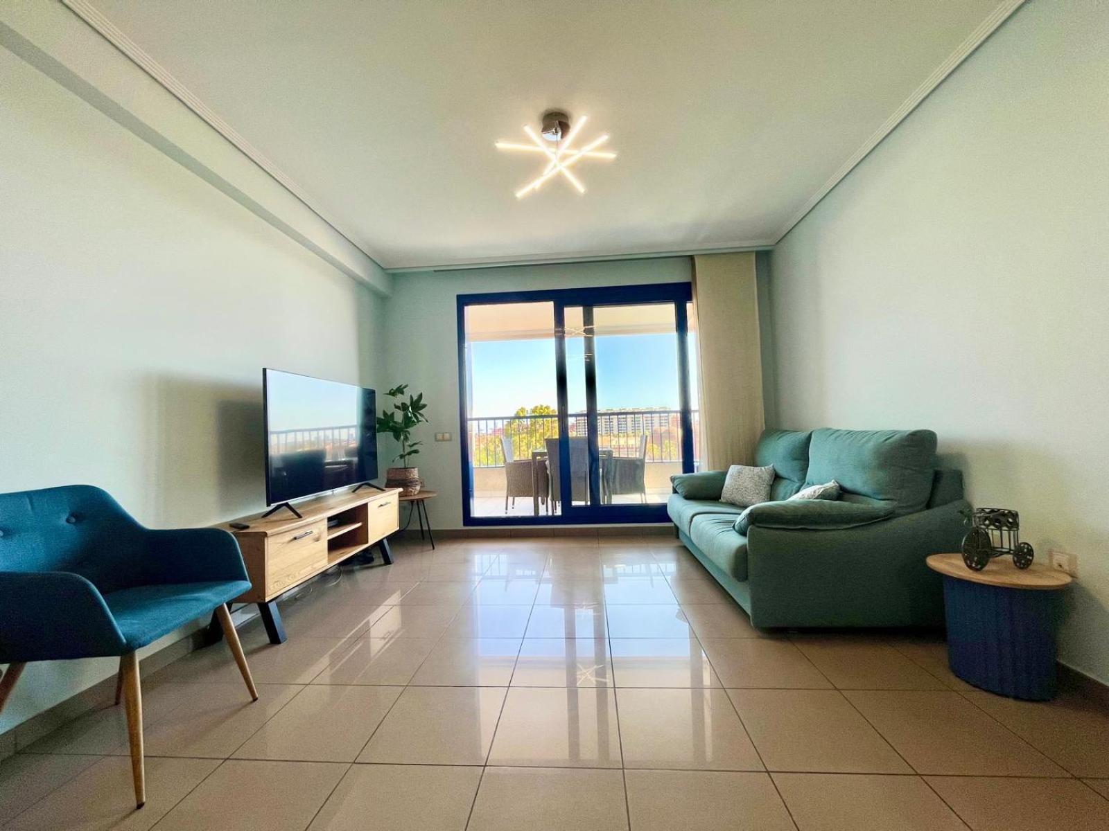 Blue Beach Apartment+Oceanview+Private Parking Valencia Kültér fotó