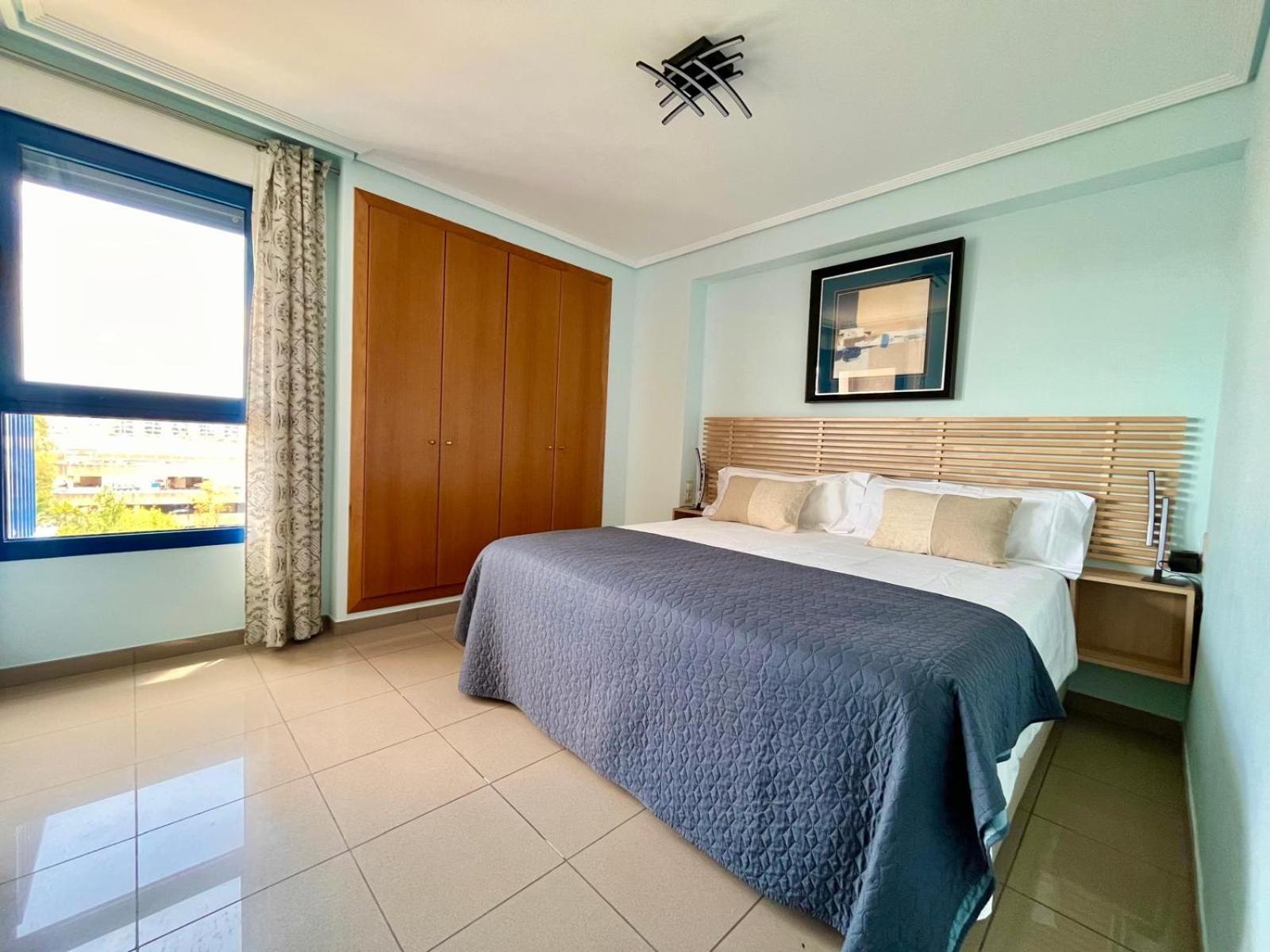 Blue Beach Apartment+Oceanview+Private Parking Valencia Kültér fotó